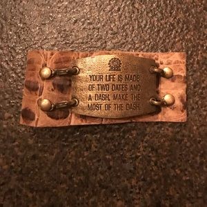 Quote Bracelet